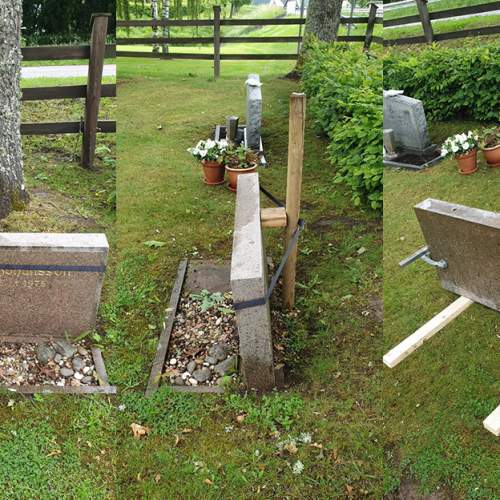 Säkring av gravsten - Så går det till - Galleribild 1