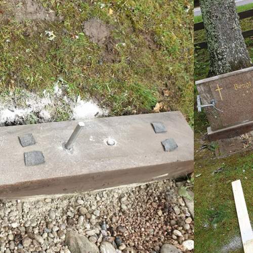 Säkring av gravsten - Så går det till - Galleribild 7
